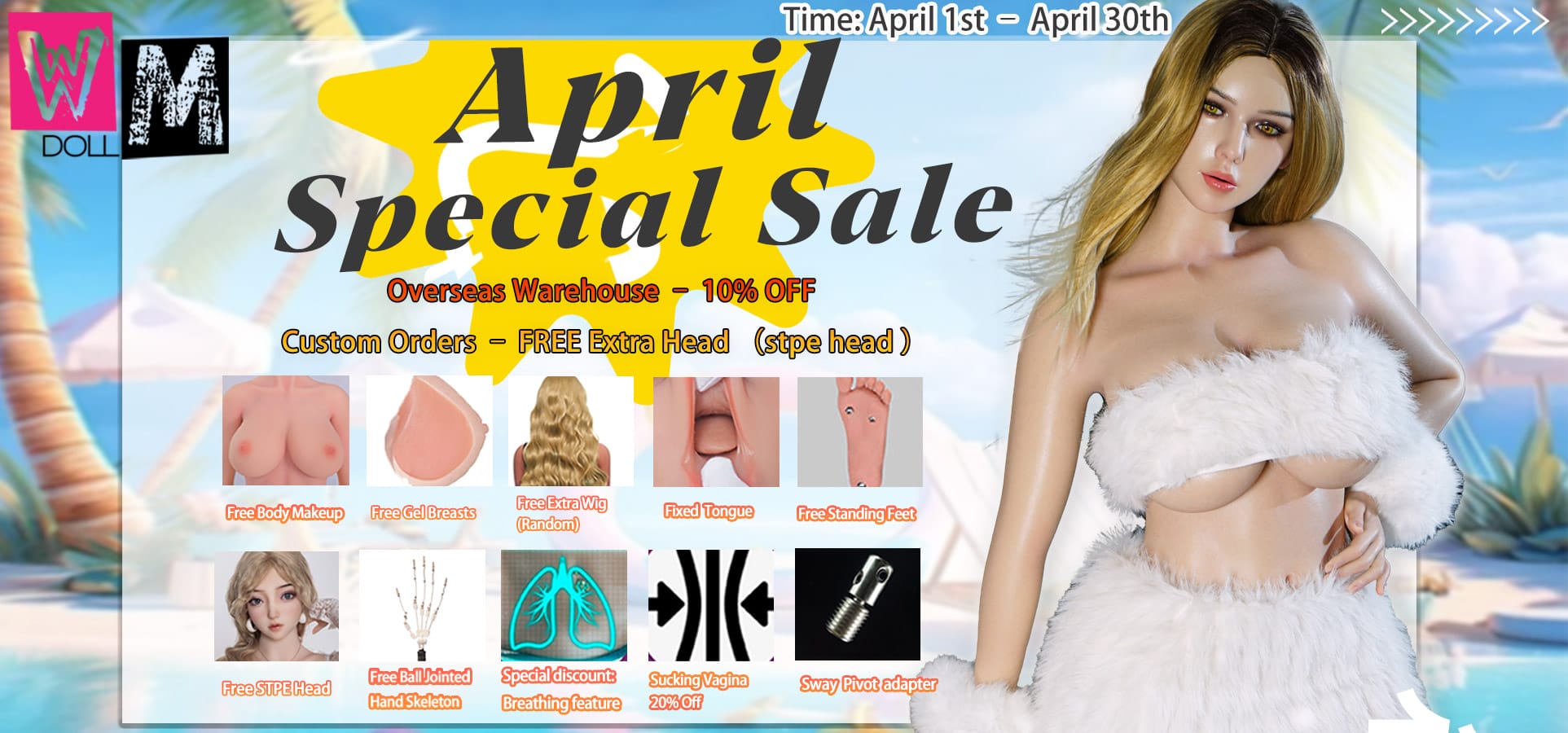 April WMDolls Promotion